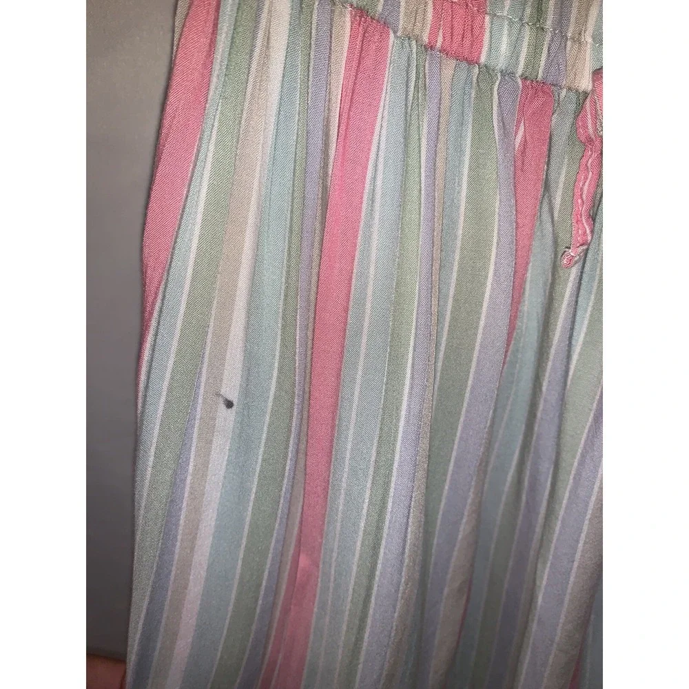 GIRLS Osh Kosh Stripe Sleeveless DRESS‎ Size 7 / 7A Multicolored